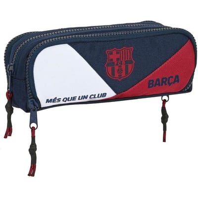 Schoolpennenzak F.C. Barcelona Corporativa Blauw Kastanjebruin (21 x 8 x 8 cm)