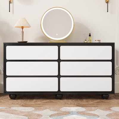 VVBV Opbergkast met Lades 140x38x74.5 cm - Verstelbaar, Lades
