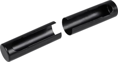 Overschuifhuls voor Paumelle - 14x24 mm kleur zwart
