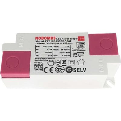 HOFTRONIC LED Paneel transformator - 21W - DC connector - LED trafo - Flikkervrij - IP20 voor binnen - Niet dimbaar