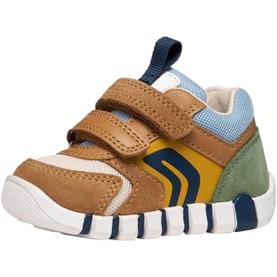 Lupidoo B.D Suede Mesh leren kindersneakers