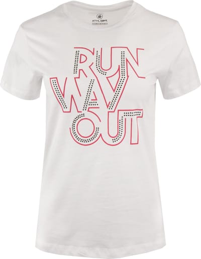 Dames-T-shirt Athl. Dpt Vera Wit - S