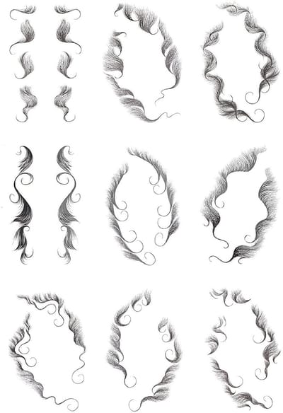 Dailygoods- Haarlijnstickers Waterdicht - Tijdelijke Make-Uptool - Haarrandtattoostickers - Haartattoostickers - Voor Vrouwen - Comfortabel en Simuleert Echte Pony - Haartattoo