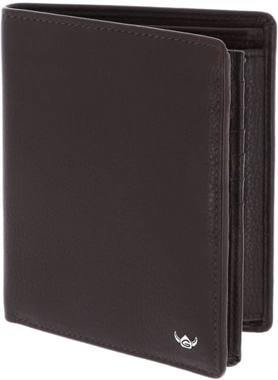 Golden Head Leren portemonnee Capri RFID Protect Kombischeintasche 1230 Dunkelbraun donkerbruin