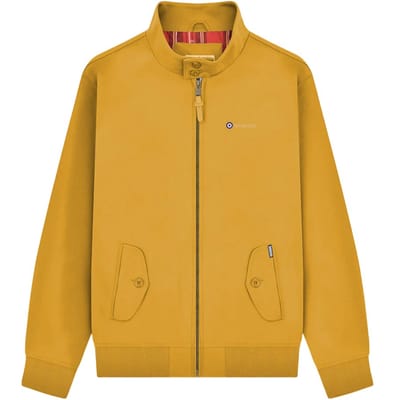 Lambretta Heren Target Waterafstotende Hoodie (Tabak)