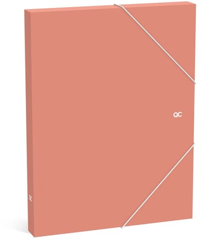 QC COLOUR Documenten box - zandroze