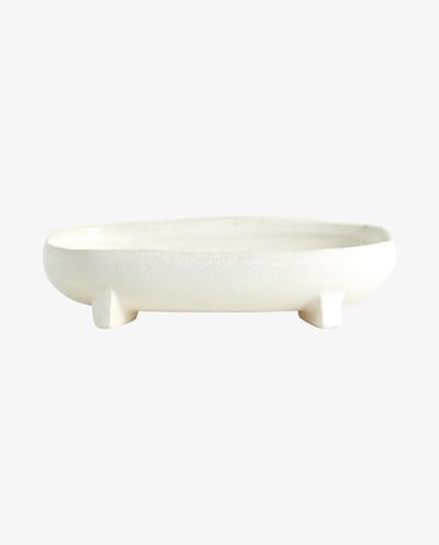 Nordal Schaal Pemba Keramiek Offwhite Small