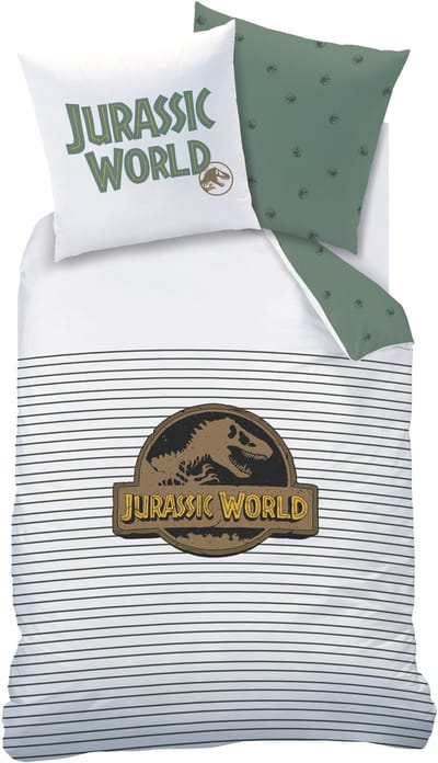 Jurassic World Dekbedovertrek - 140 x 200 + 63 x 63 cm - Katoen
