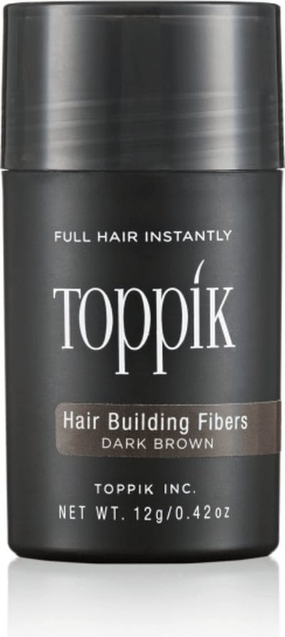 Toppik Haarvezelpoeder Donkerbruin 12g