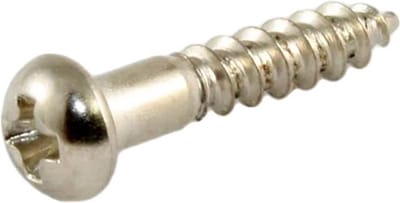 Allparts GS0006001 Lange Machinekop Schroeven - Set van 16 (Nickel)