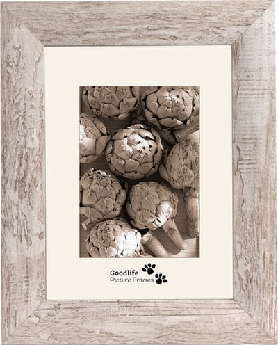 Houten Fotolijst Santos Hout Bruin-40x80- Helderglas - 40 mm breed profiel - Goodlife Picture Frames