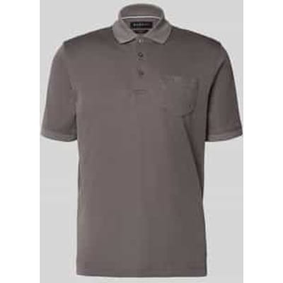 Bugatti Herren Poloshirt Modern Fit van een katoenmix