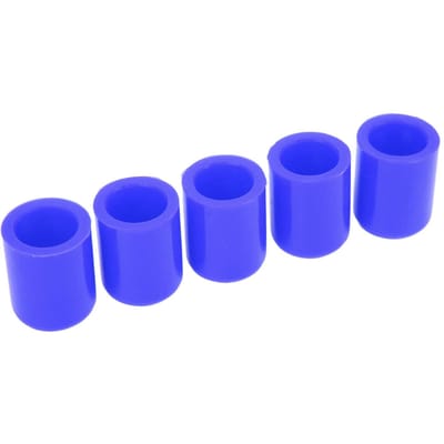 5 Pièces Bouchon de Tuyau à Vide d'Admission Automobile Silicone Résistant aux Intempéries Embout de Tuyau à Vide pour Tube 19 mm Bleu bleu