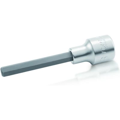 Zeskantig inzetstuk TOPTUL 1/2" 6 mm lang (100mm)