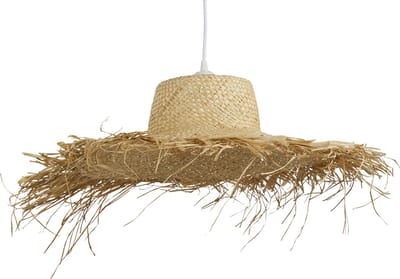 Lighto | Hanglamp Rotan - Ø63 cm - Plafondlamp - Japandi Lamp - Eetkamer - Slaapkamer - Woonkamer - Rota