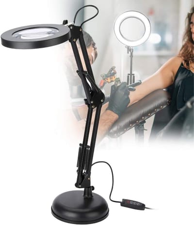 DailySupplies® Loeplamp met Standaard - Lamp met Led Verlichting