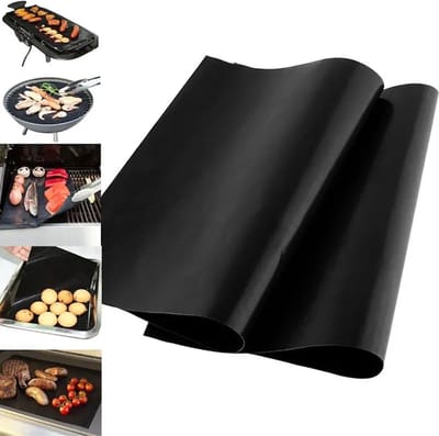 CHPN - BBQ matje - Bakmatje - 2 stuks - Anti-aanbak - Ovenmat - Set - Hittebestendig -Vaatwasserbestendig - Herbruikbaar - Bakmat - Bakken