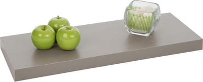 Zwevende wandplank - wandtablet 60x23.5x3.8cm taupe
