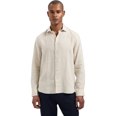 Dstrezzed Ds-jagger Shirt Sand Maat: L | Casual Overhemden Outlet | Heren | Beige