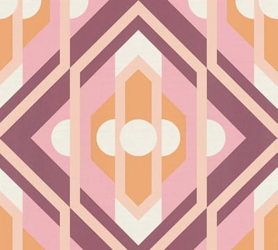 RETRO BEHANG | Grafisch - meerkleurig - A.S. Création Retro Chic