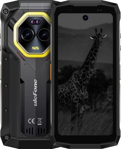 Ulefone Armor Mini 20 Pro 5G 4.7' Robuuste Telefoon 64MP Nachtcamera Android Smartphone 6200mAh 16GB+256GB Mobiele Telefoon LED