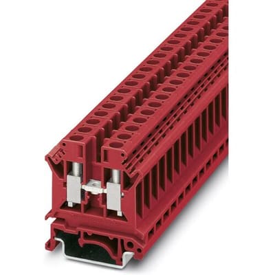 Phoenix Contact 0719223 Doorgangsserieklem 8.2 mm Schroeven Rood 50 stuk(s)