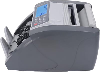 Geld Tel Machine - Bankbiljet Teller - Snel Geld Tellen - Met Valutadetectie - 300 Notities - Wit