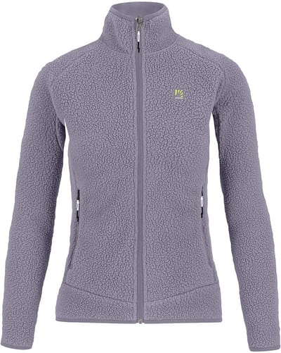 Karpos Moiazza Retrò Fleece Met Volledige Rits Paars S Vrouw