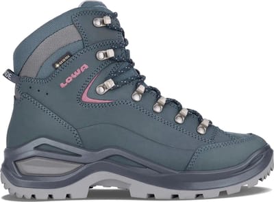 Lowa Renegade Evo Gore-tex Mid Dames Wandelschoenen Lm321916-9327 - Kleur Blauw-multicolour - Maat 42