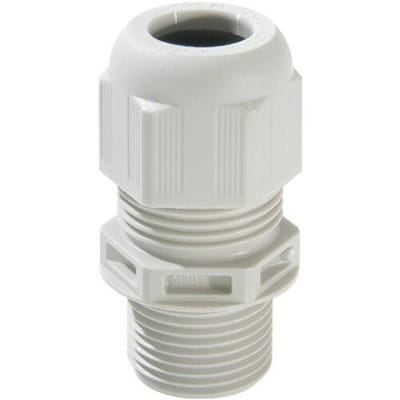 Wiska 10066392 Wartel M20 Polyamide Grijs-wit (RAL 7035) 50 stuk(s)