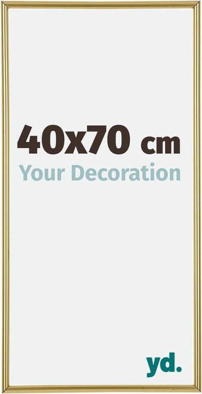 Your Decoration - Fotolijst 40x70 cm - Kunststof - Goud - Annecy