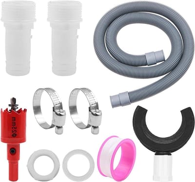Regenwater Collector - Water Opvanger - Regenwater Hergebruik - Flexibele Slang - 100 cm Lengte - Roze
