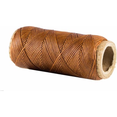Horka - Pektouw Invlechtgaren Gewaxt - 80 meter - Bruin