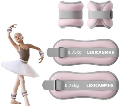 Gewichtsmanchetten voor Lichaamsbeweging - 2 Stuks Enkelgewichten Set voor Dansen, Joggen en Fitness