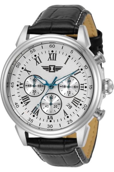 Invicta I by Invicta IBI90242-002 Heren Horloge - Quartz Uurwerk - Roestvrij Staal met zilveren Wijzerplaat - 44mm