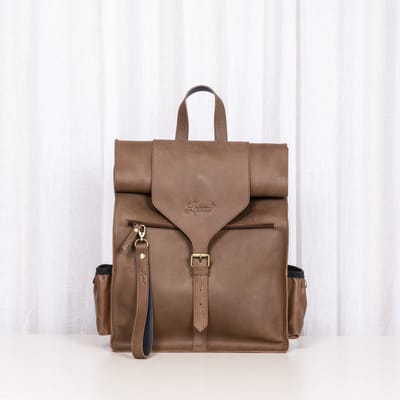 Laauw Backpack Rugtas Bruin Cognac - Terracotta