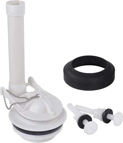 Toilet Spoelklep - Tank Onderdelen - Toilet Reparatie - Waterbesparend Ontwerp - 3 Inch - Universeel