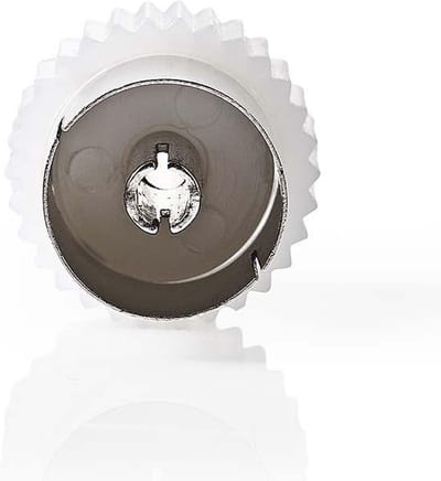 Nedis Satelliet- en Antenne-Adapter - IEC (Coax) Female - IEC (Coax) Female - Vernikkeld - 75 Ohm - Recht - Kunststof / Metaal - Wit - 1 Stuks - Envelop
