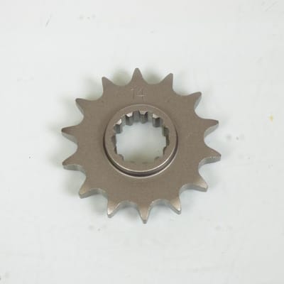 Pignon de sortie de boite Sifam pour Moto Suzuki 125 Dr-Z Petites Roues 2008 à 2012 14 dents pas 428 Neuf