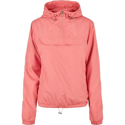 Urban Classics - Basic Pullover Jas - XS - Roze