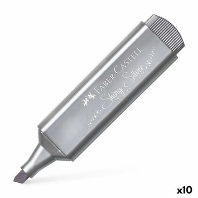 Fluoriscerende Markeerstift Faber-Castell Textliner 46 Ziverachtig 10 Stuks