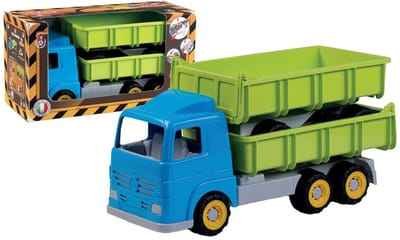 Kiepvrachtwagen Dubbele Lading met Zachte Wielen