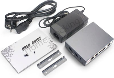 Home-Locking 8 kanaals switch POE CSW-541