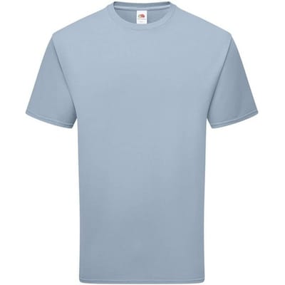 Fruit of the Loom Katoenen uniseks T-shirt voor volwassenen (Mineraalblauw)