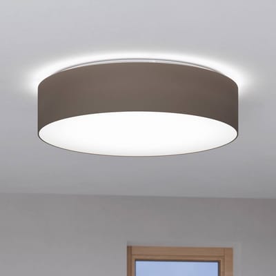 EGLO connect.z Romao-Z Smart Plafondlamp - Ø 57 cm - Wit/Taupe - Instelbaar RGB & wit licht - Dimbaar - Zigbee