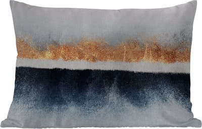 Buitenkussens - Tuin - Goud - Abstract - Design - 50x30 cm