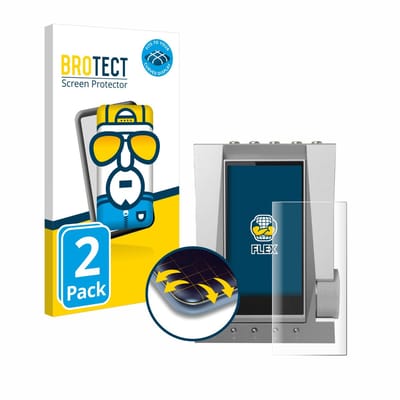 BROTECT - Screenprotector voor Astell&Kern ACRO CA1000T - Folie Beschermfolie transparant volledig dekking - 2 Stuks