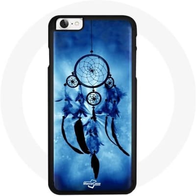 Coque Souple - Attrape Rêve - Bleu - Iphone SE - Motif Attrape Rêve bleu