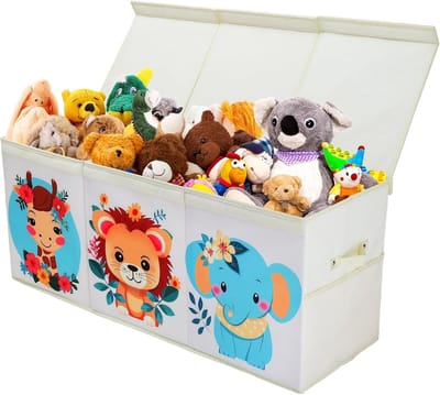 SNJY® Speelgoedkast - Speelgoedkist - Opbergkast voor Kinderen - 96L x 32B x 40H cm - Meerkleurig