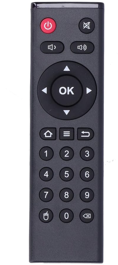 Allecto - Mini TV Box afstandsbediening - Compatibel met Tanix - Gevoelige bediening - Ideaal voor tv-kijkers